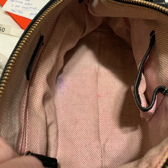 Dooney & Bourke handbag black vintage w front pocket - Picture 12 of 15